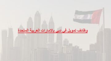 وظائف تمويل في دبي بالامارات العربية المتحدة