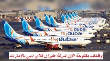 وظائف مفتوحة الان شركة طيران فلاي دبي بالامارات