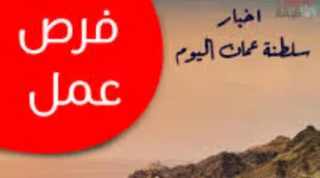 تعلن شركة أسياد عن فرص عمل للوافدين في سلطنة عمان برواتب مجزية 95