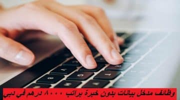 وظائف دبي بشهادة ثانوية ( مدخل بيانات ) براتب 8000 درهم 32