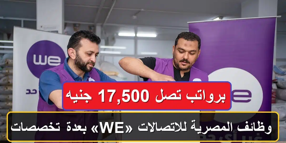 وظائف المصرية للاتصالات