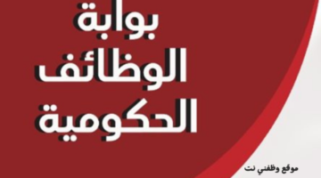 رابط التقديم على بوابة الوظائف الحكومية 11