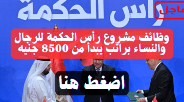 وظائف مشروع رأس الحكمة للرجال والنساء براتب يبدأ من 8500 جنيه 36