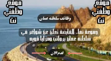 مجموعة نماء القابضة تعلن عن شواغر في سلطنه عمان برواتب ومزايا قويه لعام 2024 لجميع الجنسيات 24