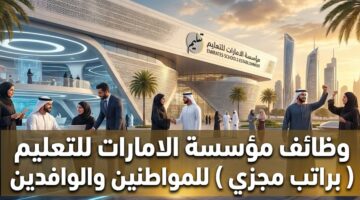 وظائف مؤسسة الامارات للتعليم ( براتب مجزي ) للمواطنين والوافدين 3