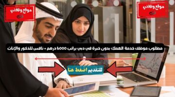 مطلوب موظف خدمة العملاء بدون خبرة في دبي براتب 6000 درهم + نافس للذكور والإناث 17