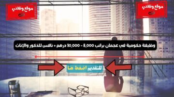 وظيفة حكومية في عجمان براتب 8,000 - 10,000 درهم + نافس للذكور والإناث 3